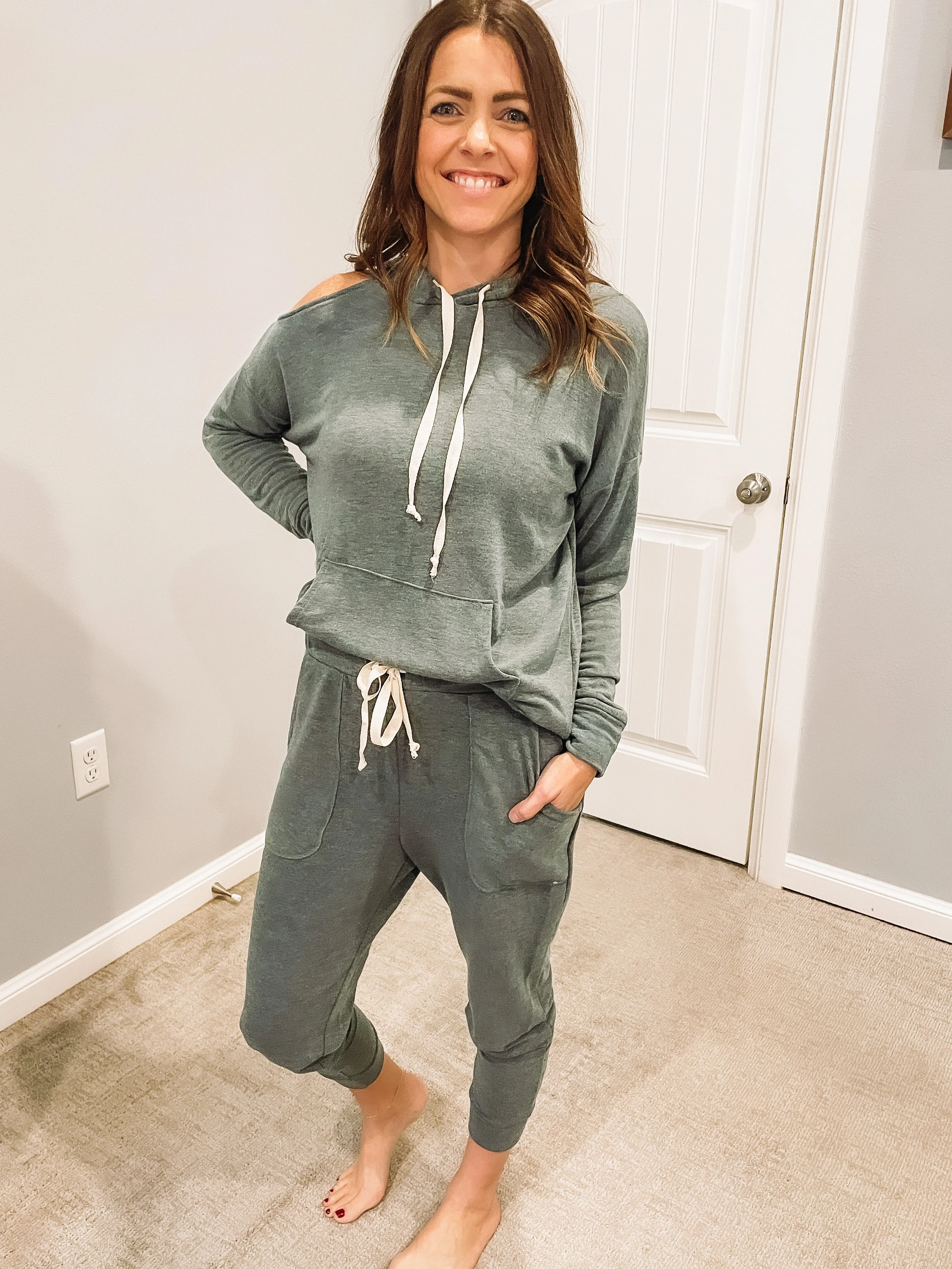 Amber Fleece Hooded Pullover