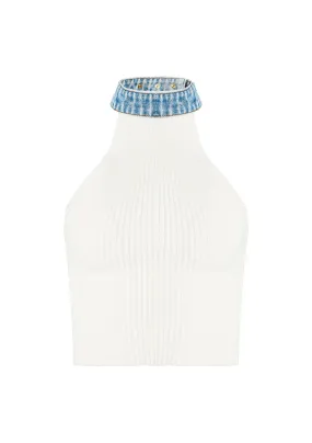 Cara Knit Denim Top