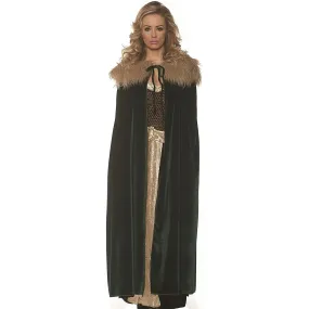 Green Renaissance Cape Costume