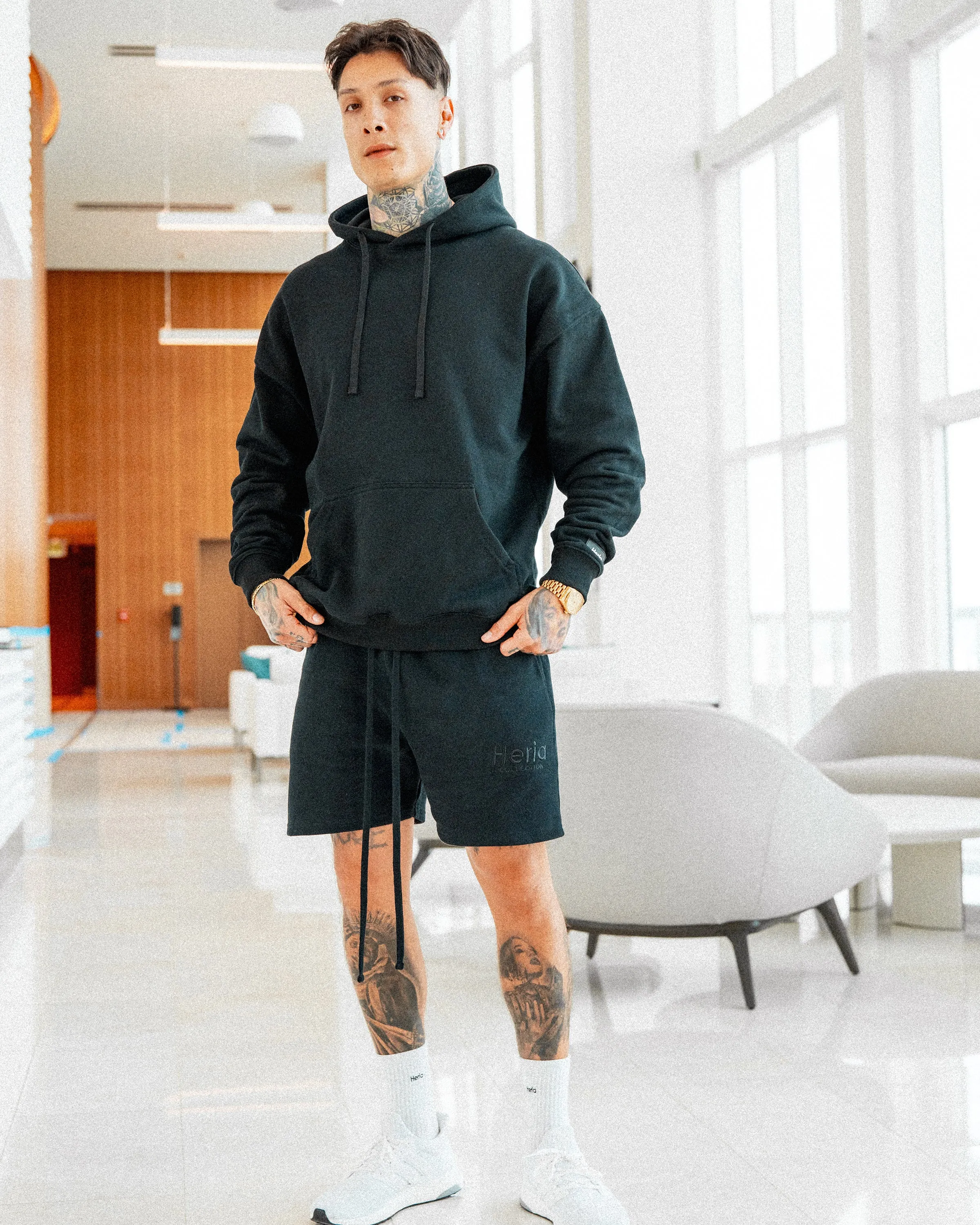 Heria Hoodie - Black