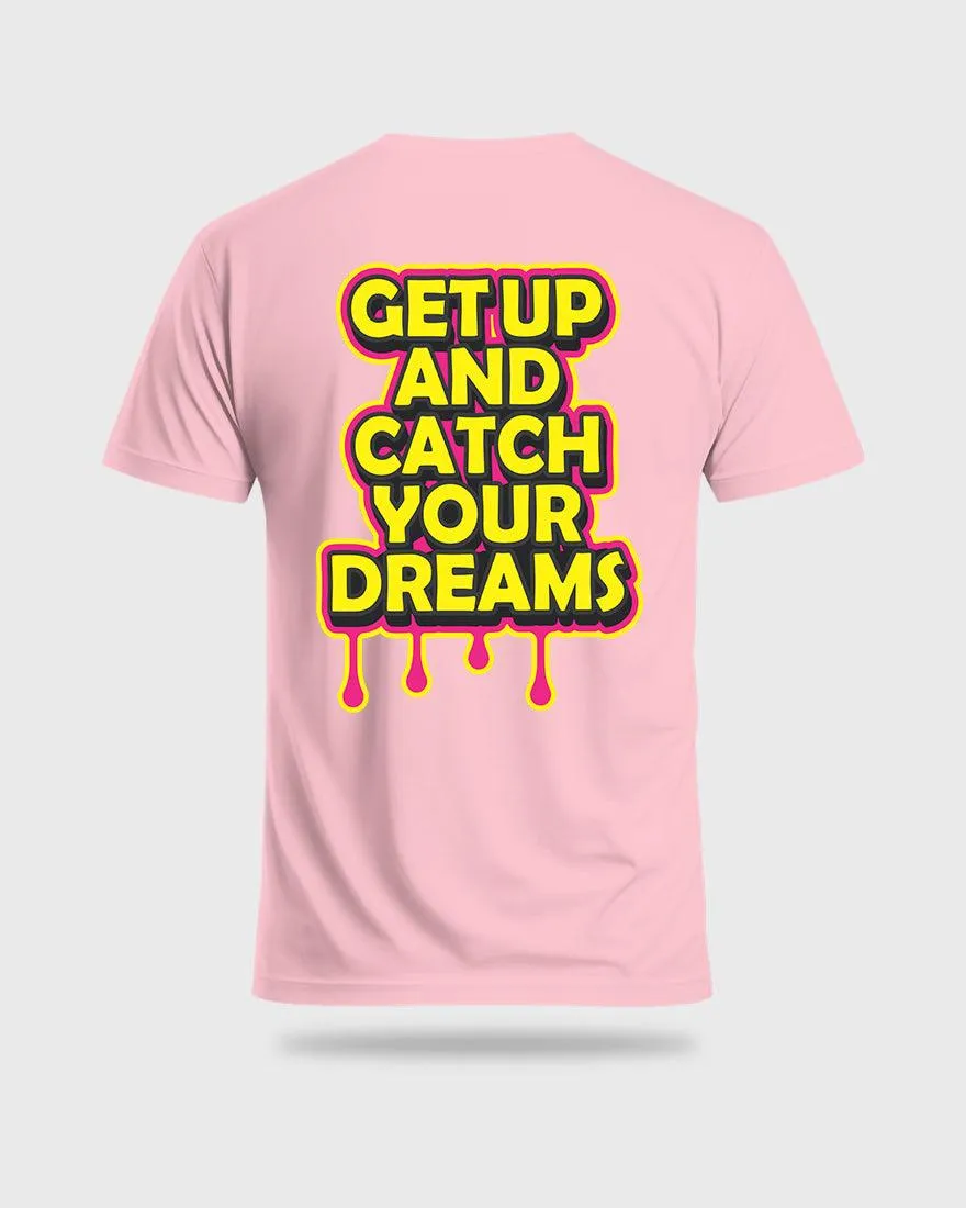 Mens Regular Tshirt Funky Catch Your Dream