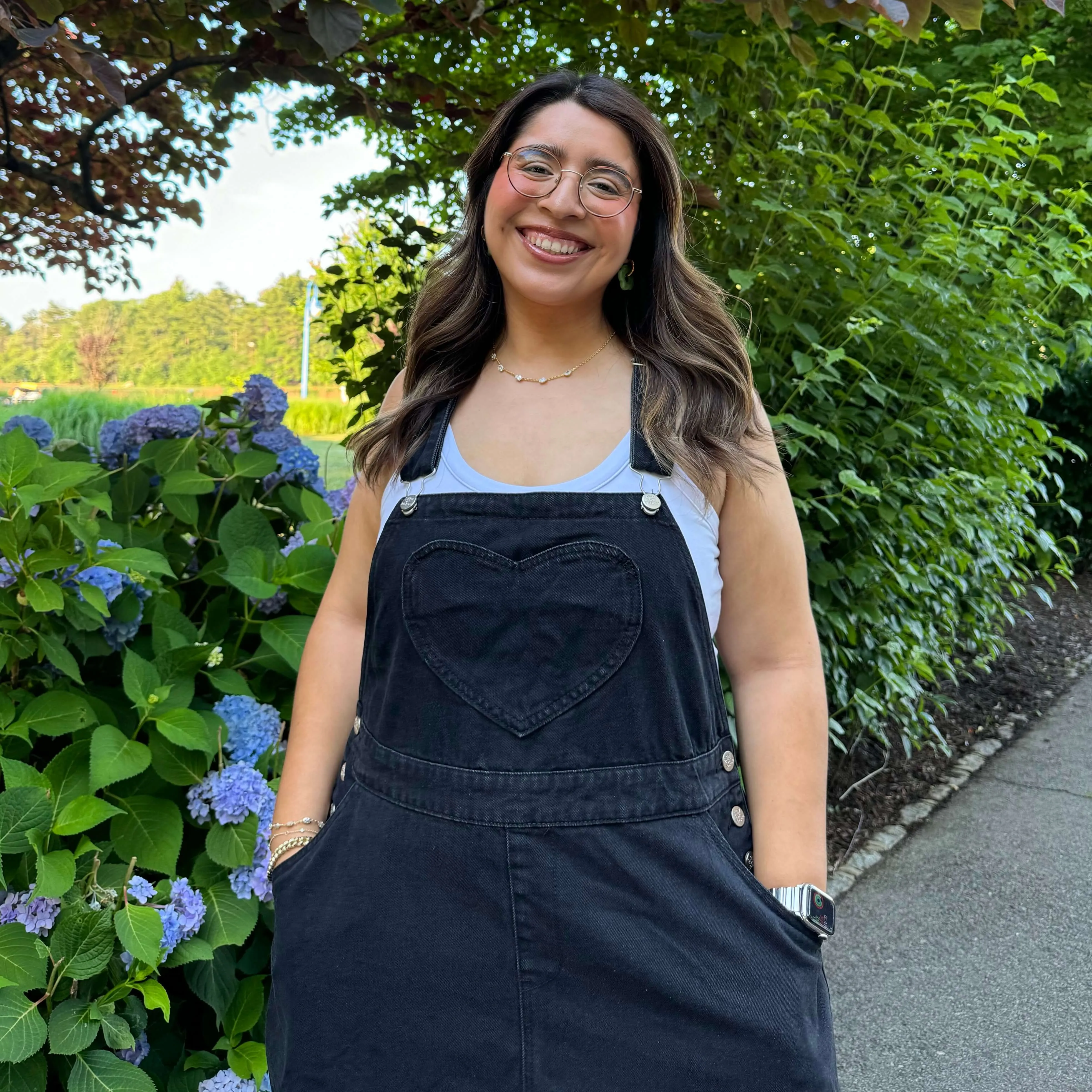 Overall Dress - Black